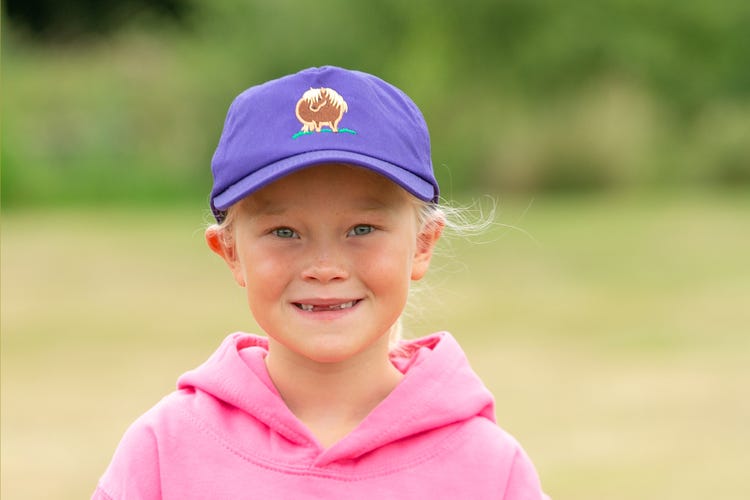 British Country Collection Childrens Fat Pony Baseball Cap image 3